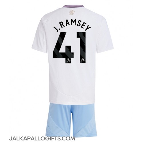 Aston Villa Jacob Ramsey #41 Vieras Peliasu Lasten 2024-25 Lyhythihainen (+ Lyhyet housut)